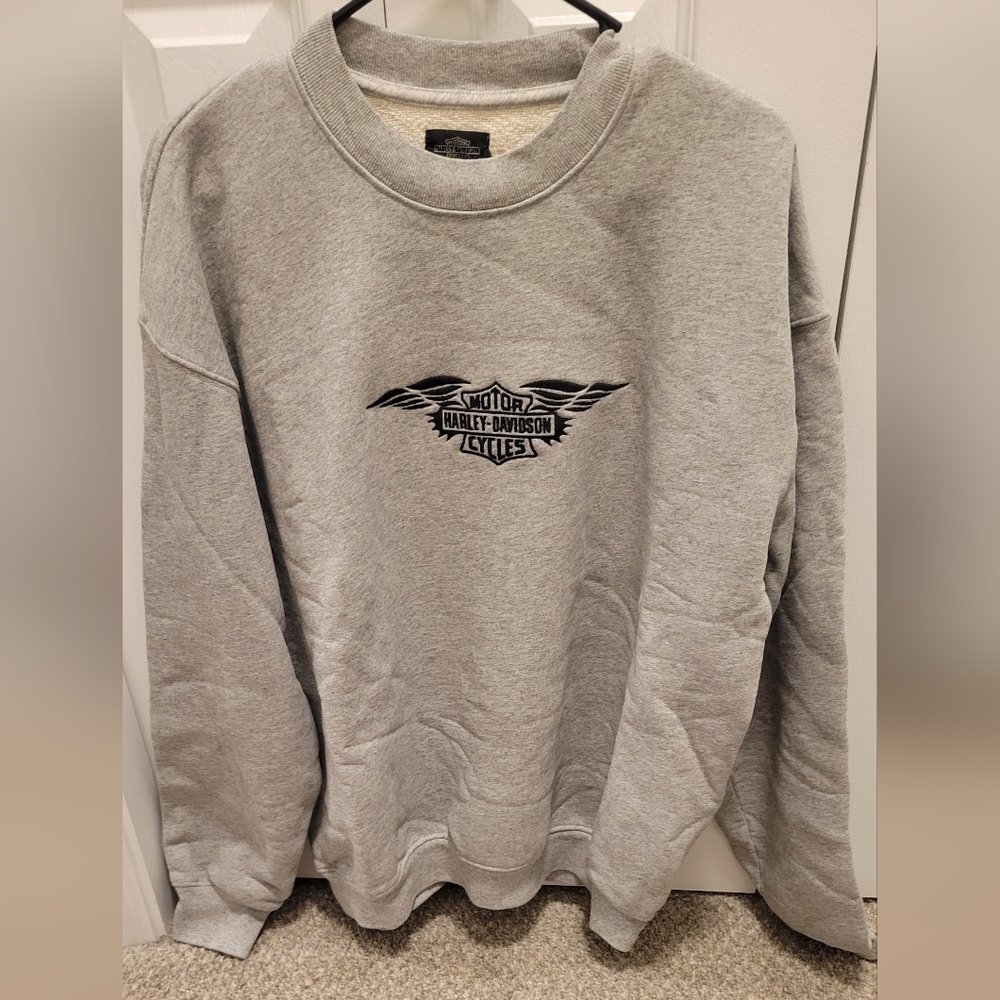 Harley Davidson crew sweatshirt mens small new with tags